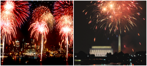 fourth of july fireworks