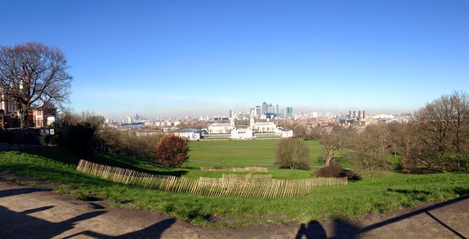 View from Greenwich Park - London for free