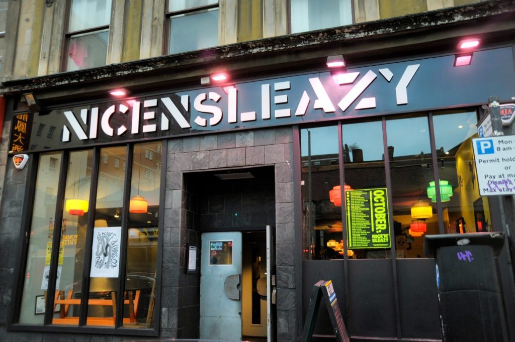 music venues in Glasgow - Nice & Sleazy