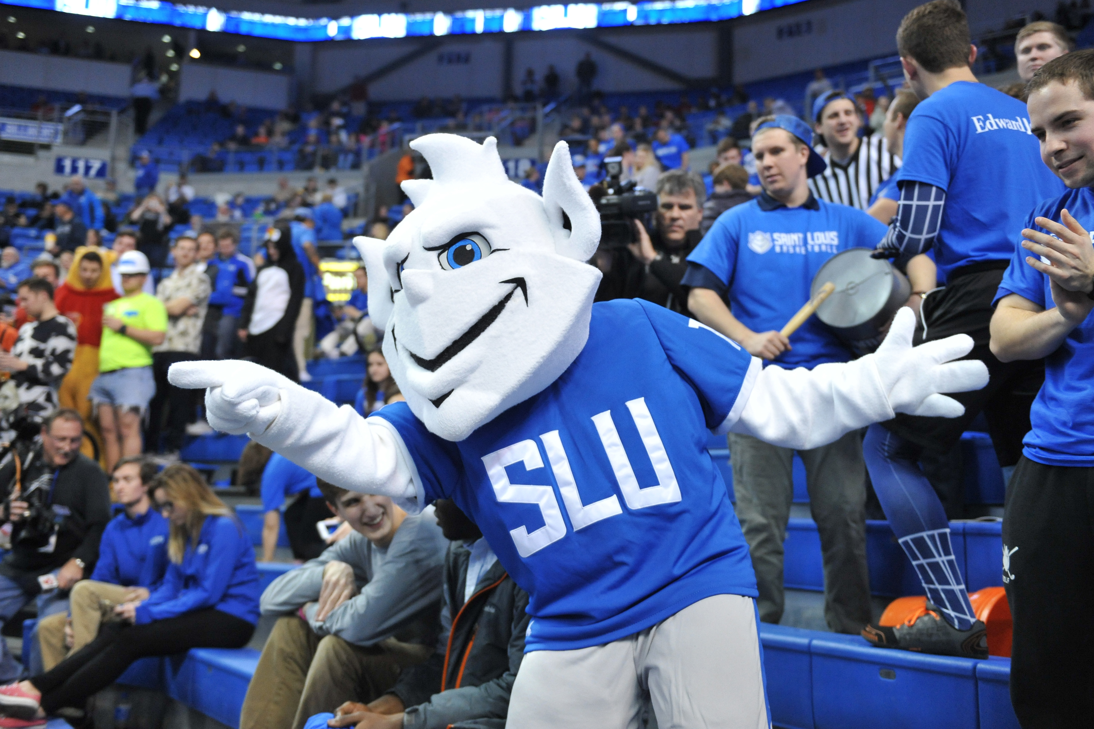 college mascots SLU Mascot