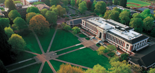 INTO OSU aerial view of the campus.